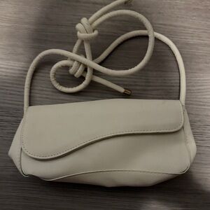 SHEIN Cream Clutch Wristlet